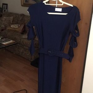 Leona Edmiston Navy blue dress